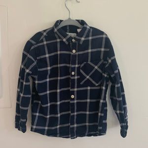 Plaid button down boys